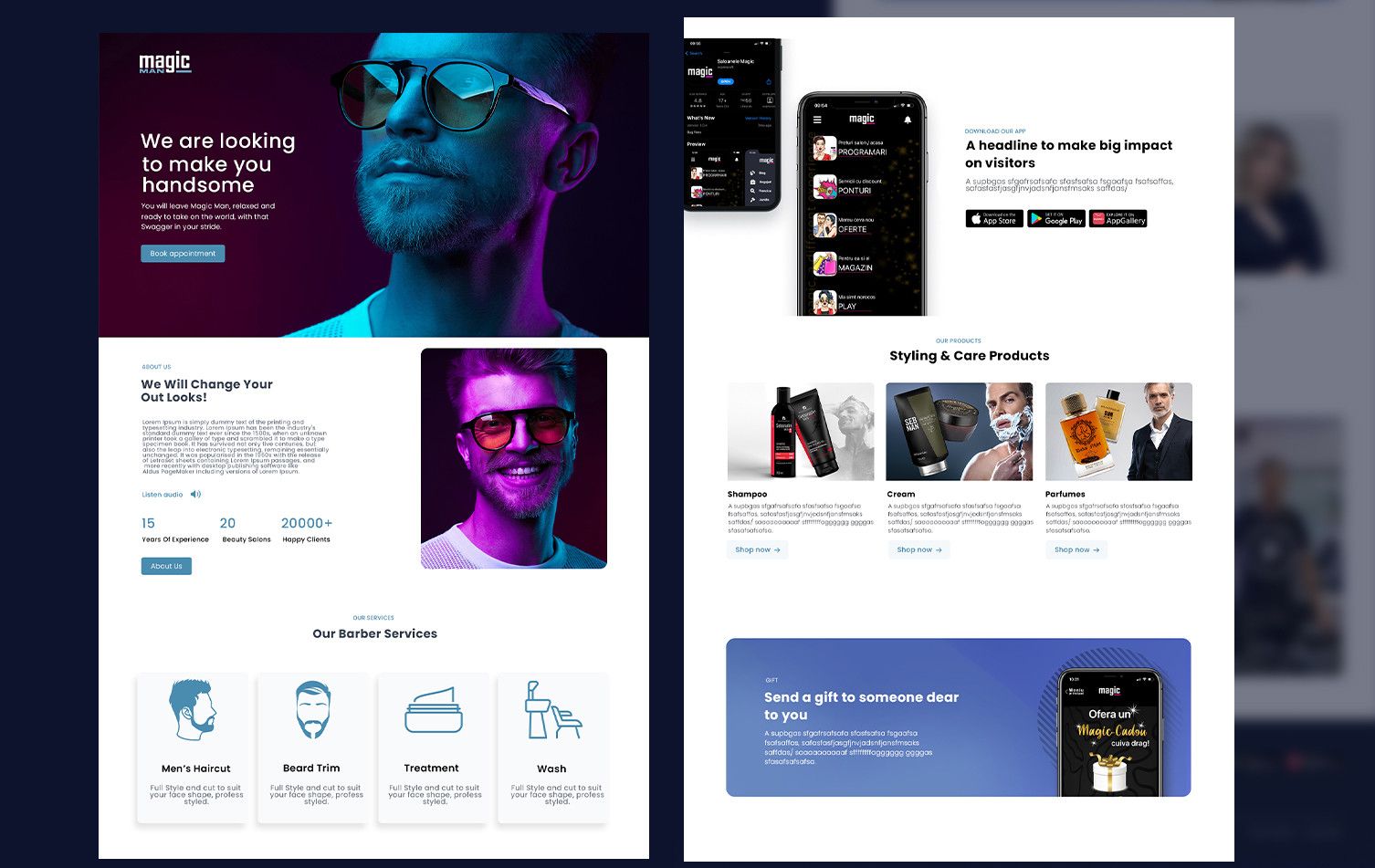 Website Design Profesional Pixelora